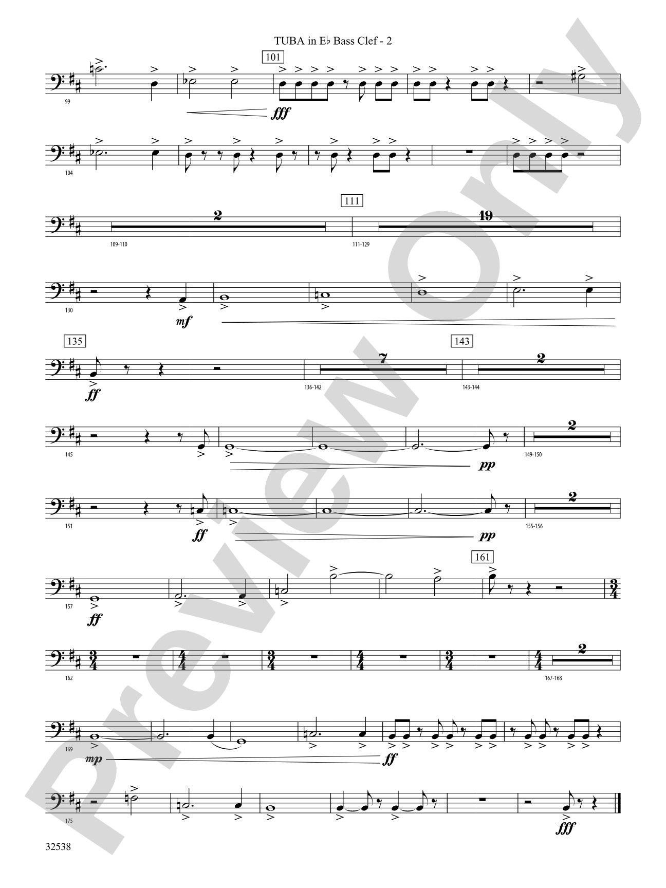 Ghost Dances: (wp) E-flat Tuba B.C.