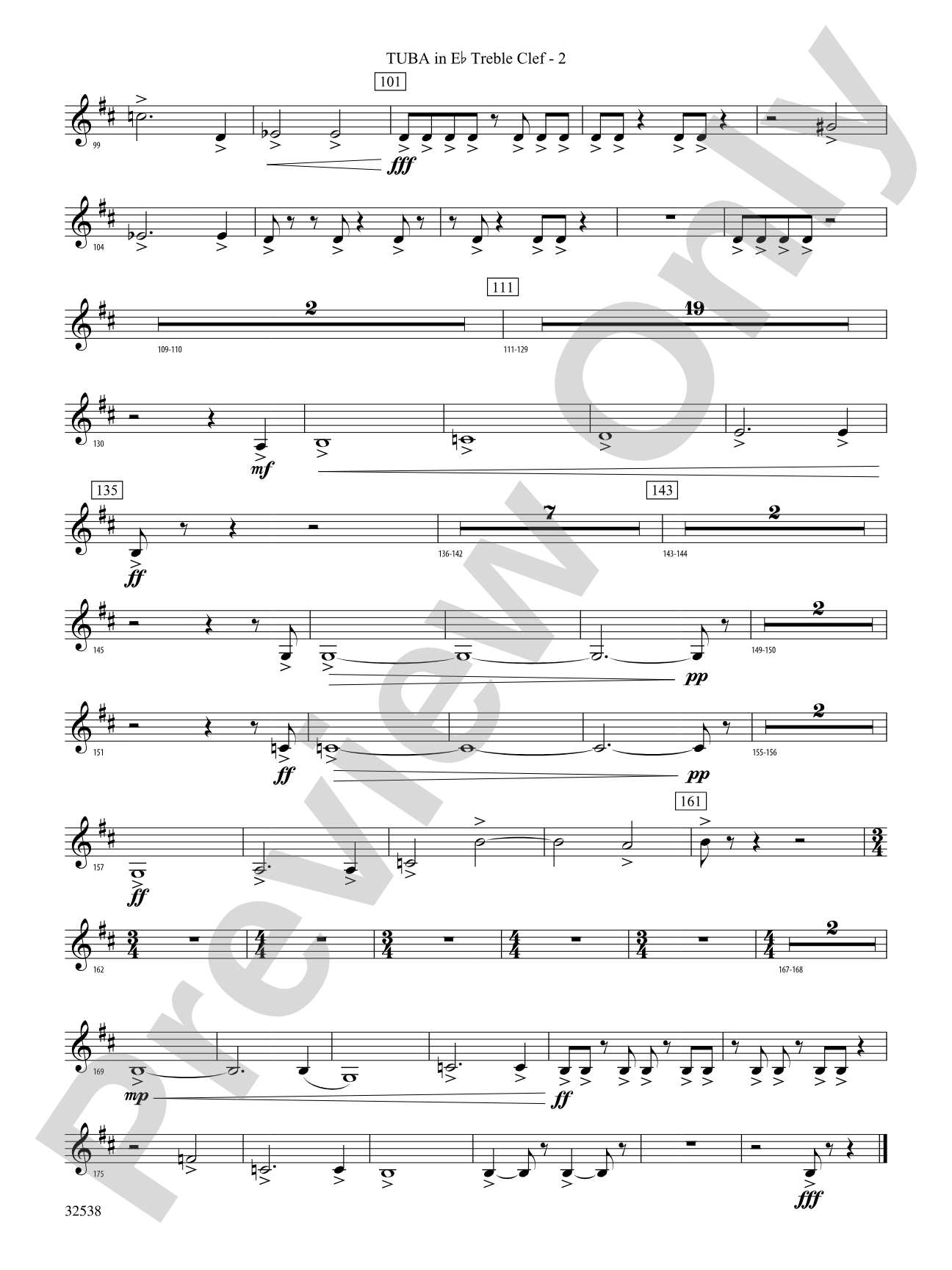 Ghost Dances: (wp) E-flat Tuba T.C.