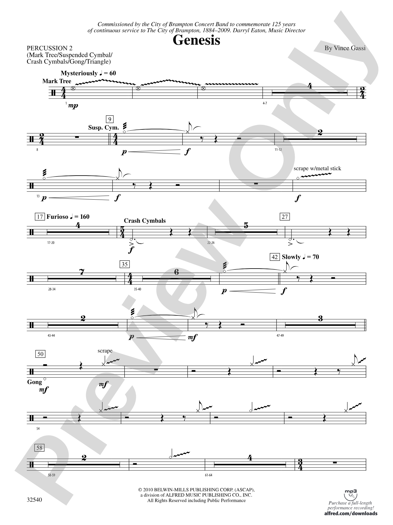 Genesis: 2nd Percussion