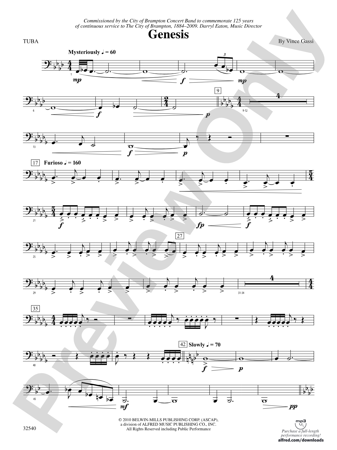 Genesis: Tuba