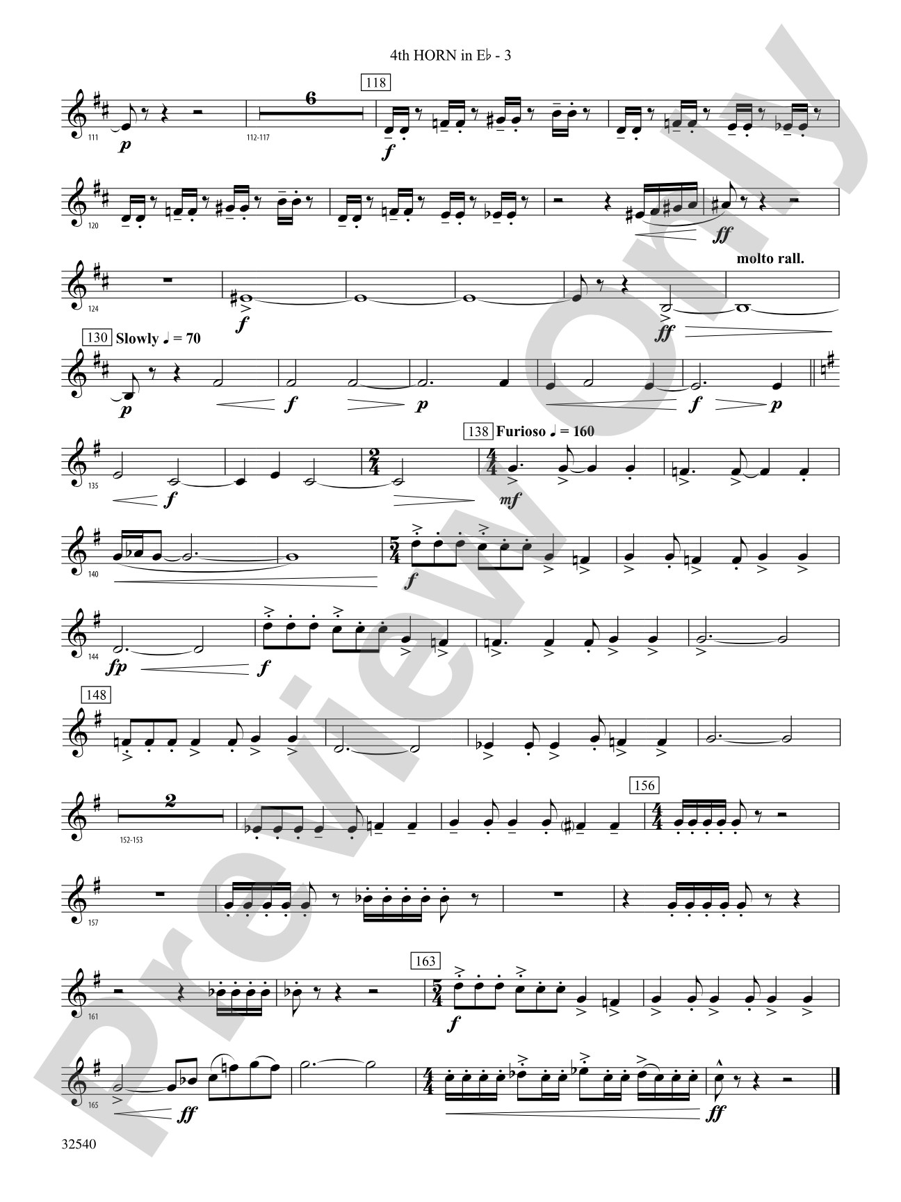 Genesis: (wp) 4th Horn in E-flat
