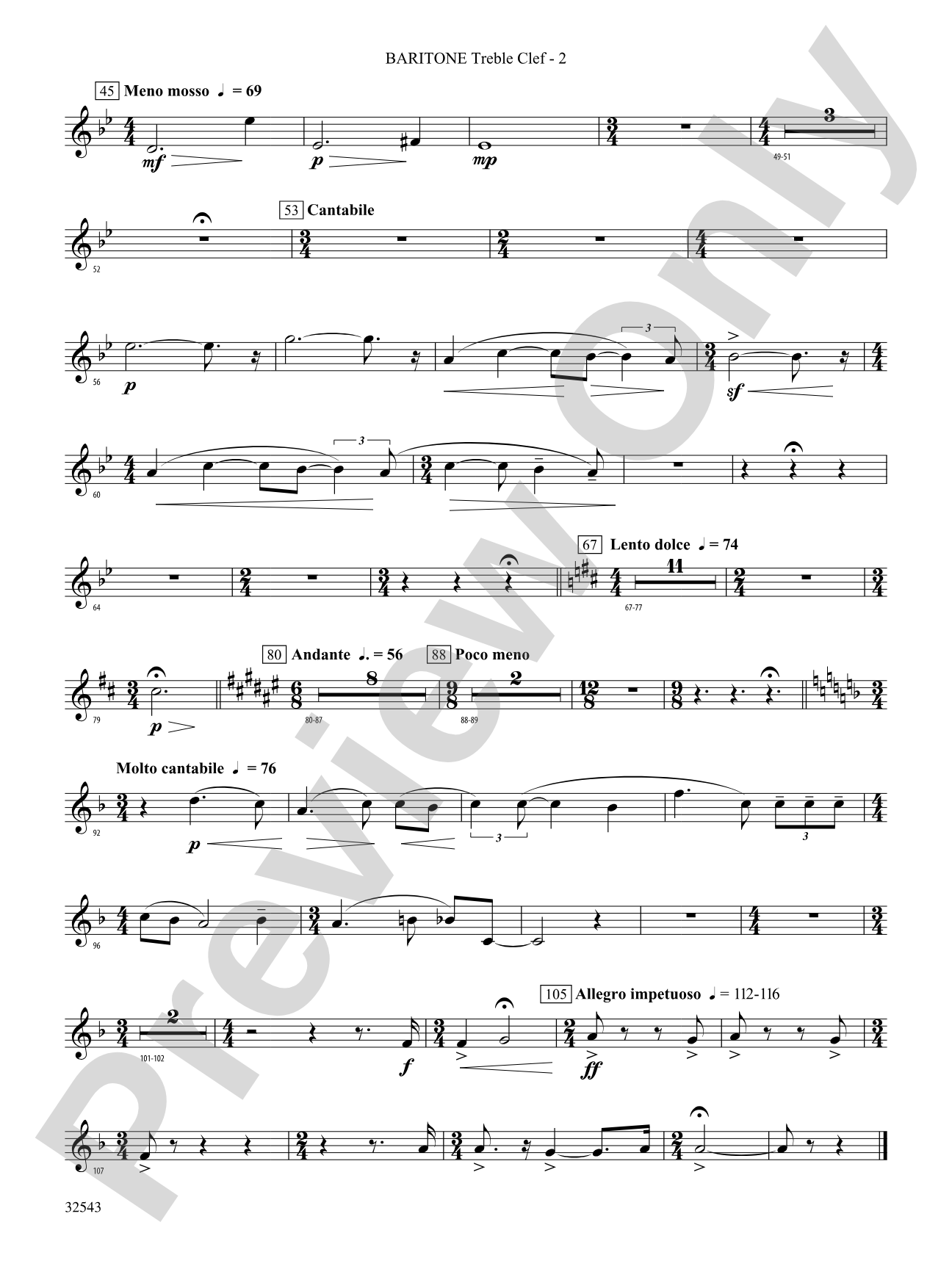 Sea Hawk: (wp) Baritone T.C.