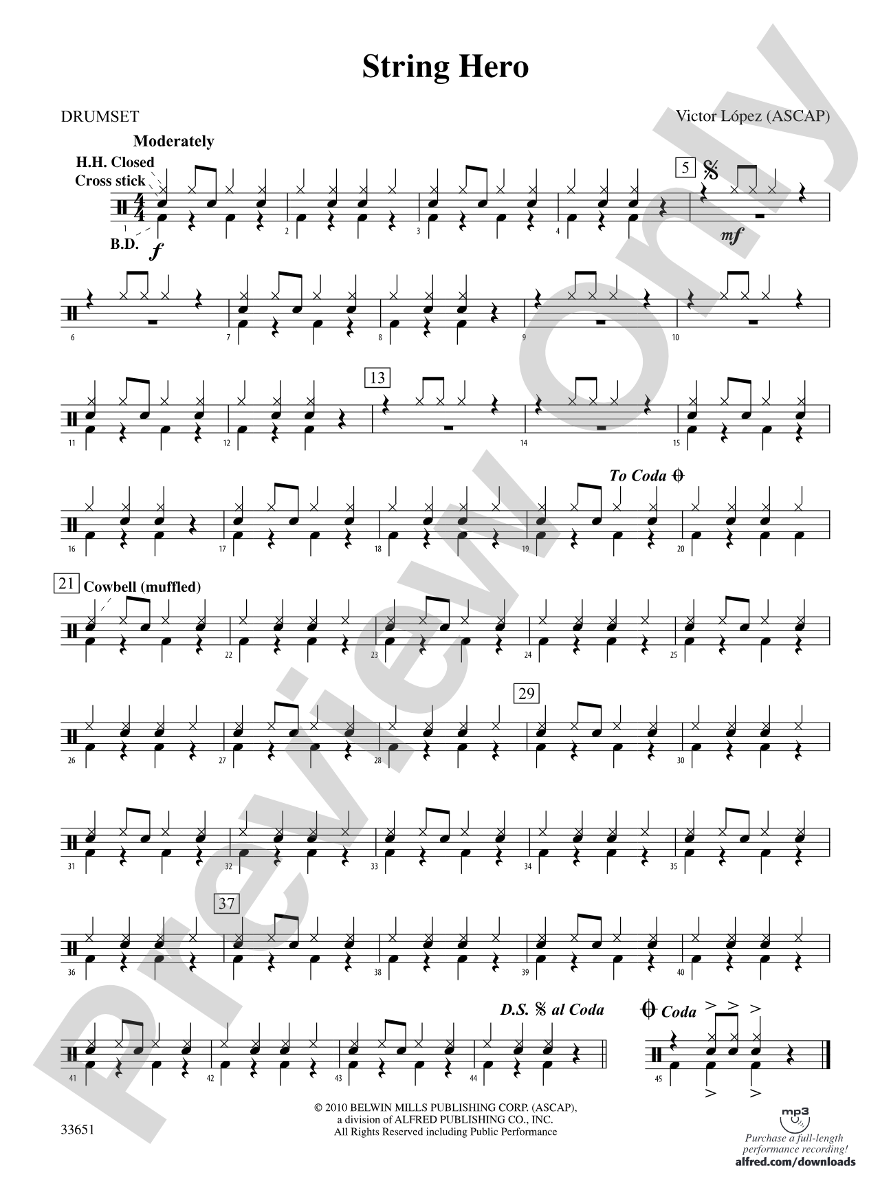 String Hero: Drums