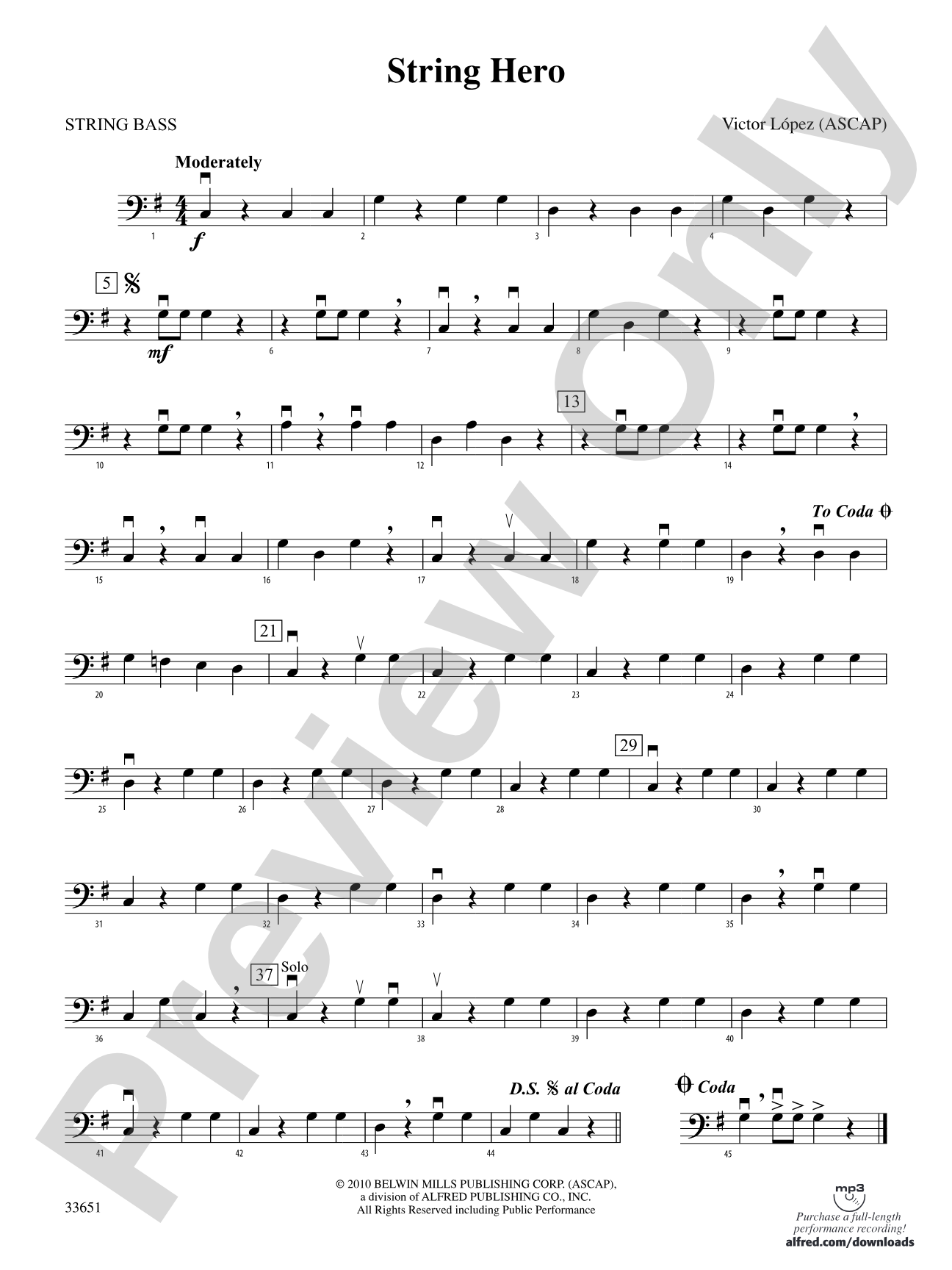 String Hero: String Bass