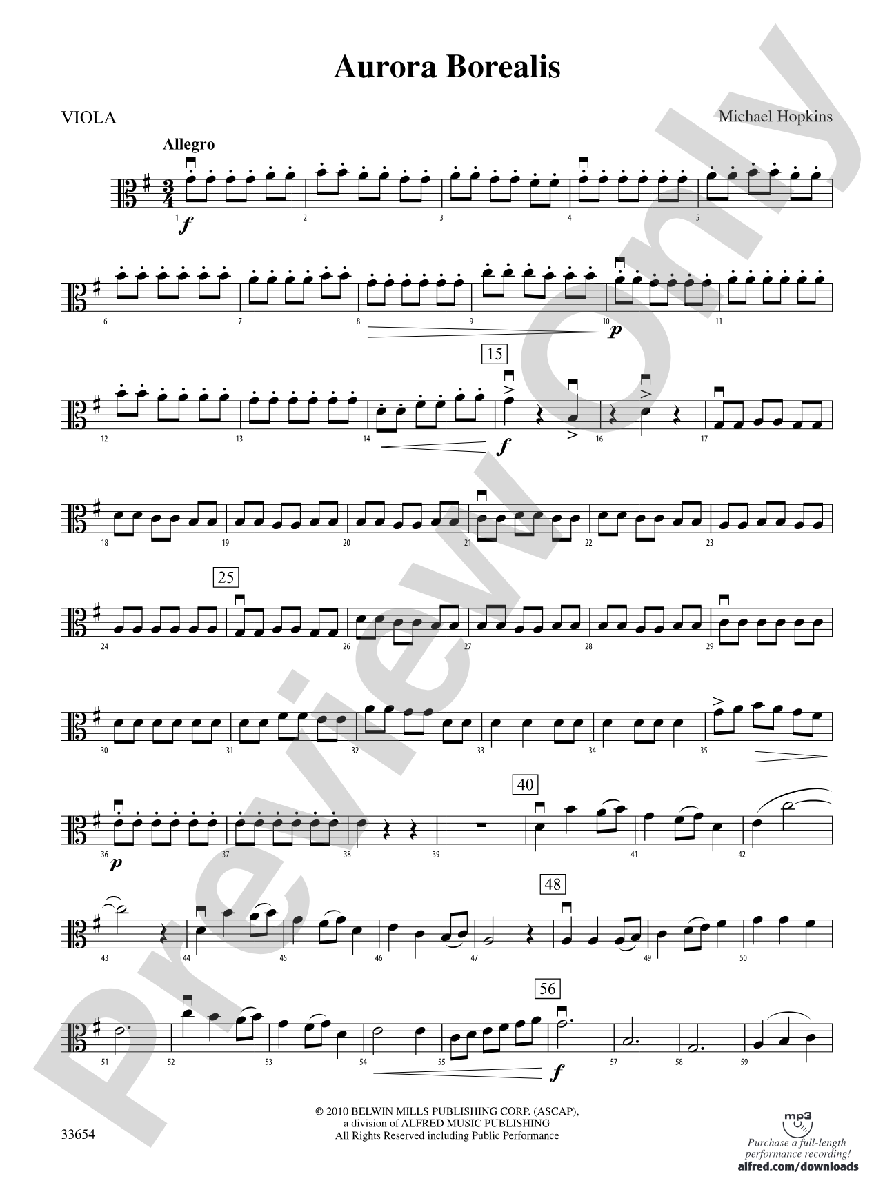 Aurora Borealis: Viola