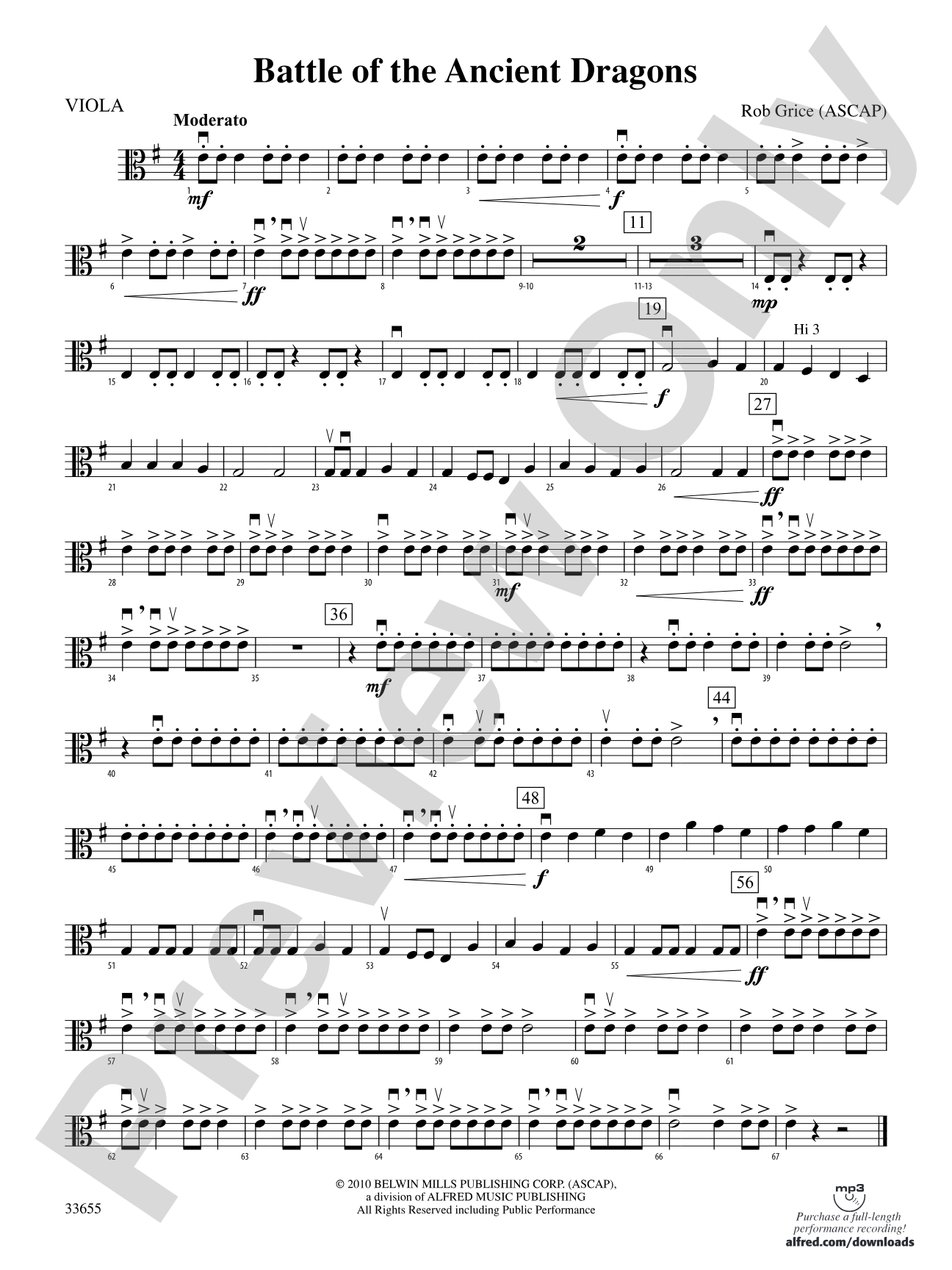 Battle of the Ancient Dragons: Viola