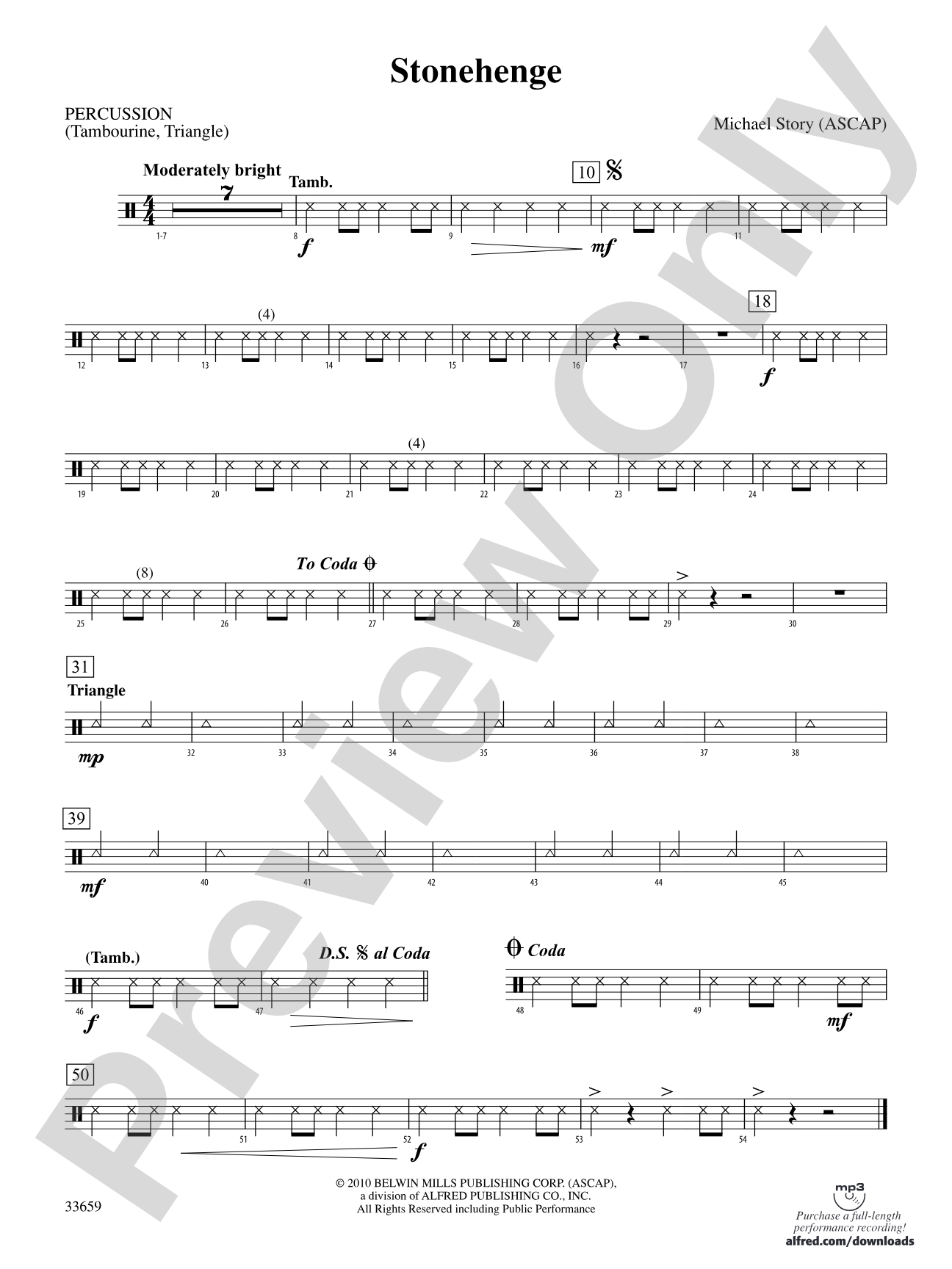 Stonehenge: 1st Percussion