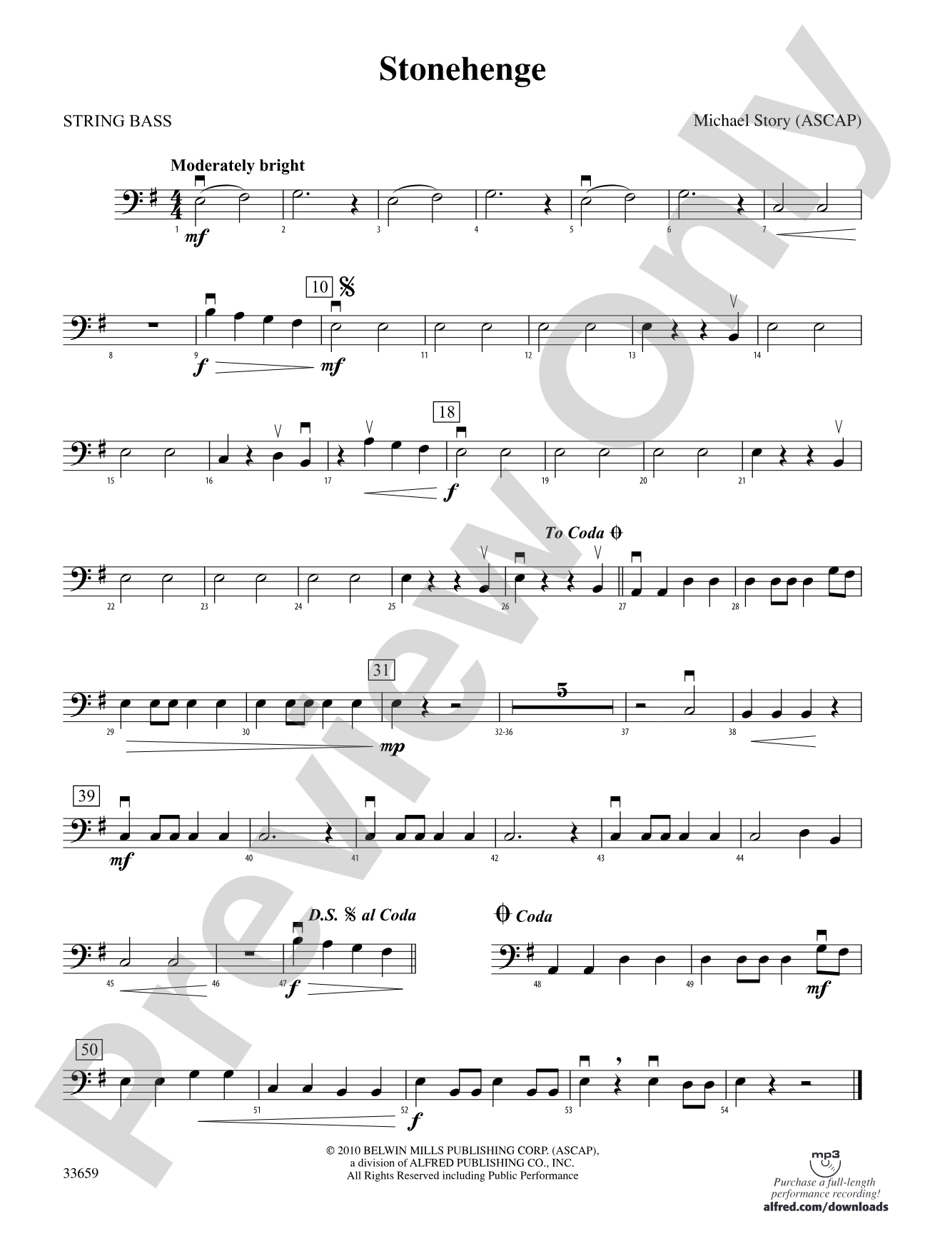 Stonehenge: String Bass
