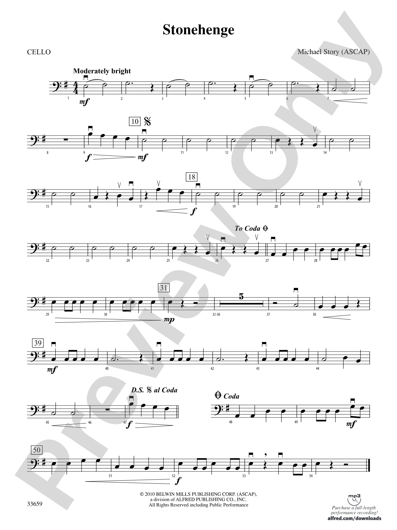 Stonehenge: Cello