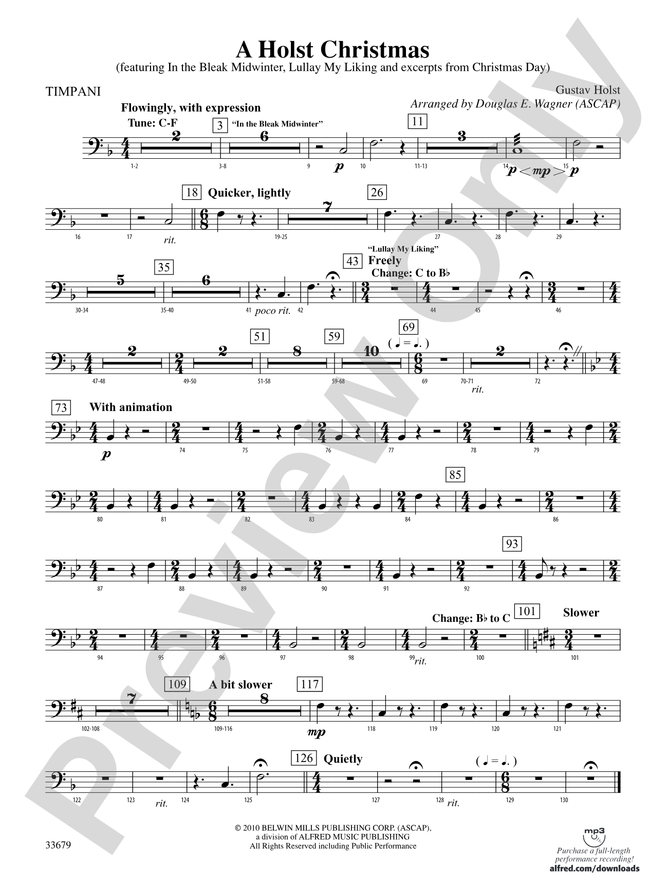 A Holst Christmas: Timpani