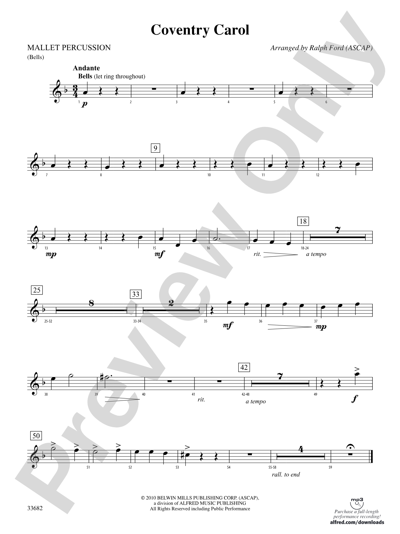 Coventry Carol: Mallets