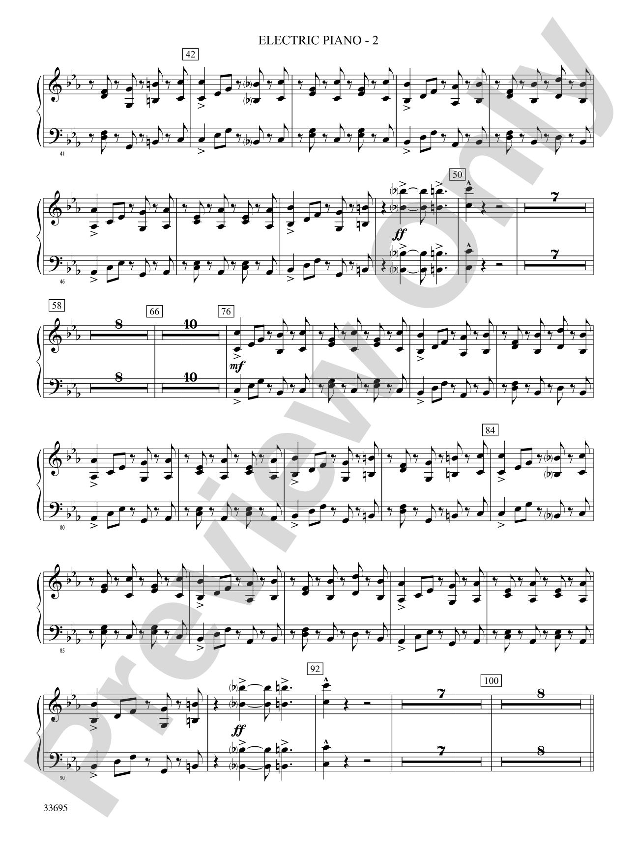 Danzas Cubanas: Piano Accompaniment