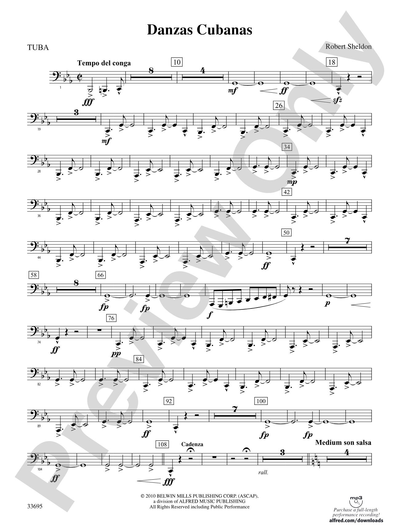 Danzas Cubanas: Tuba