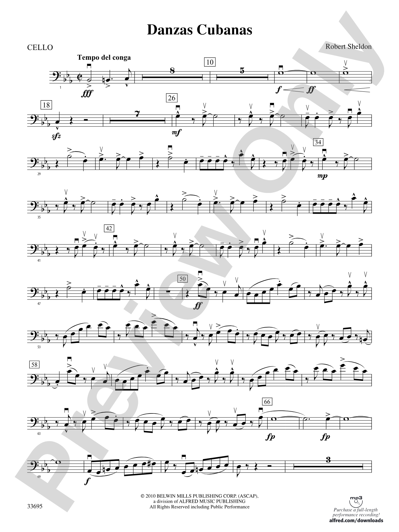 Danzas Cubanas: Cello