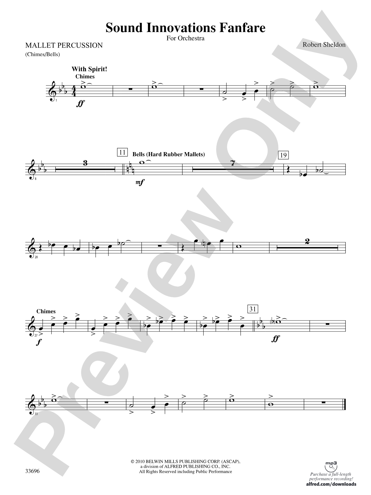 Sound Innovations Fanfare: Mallets