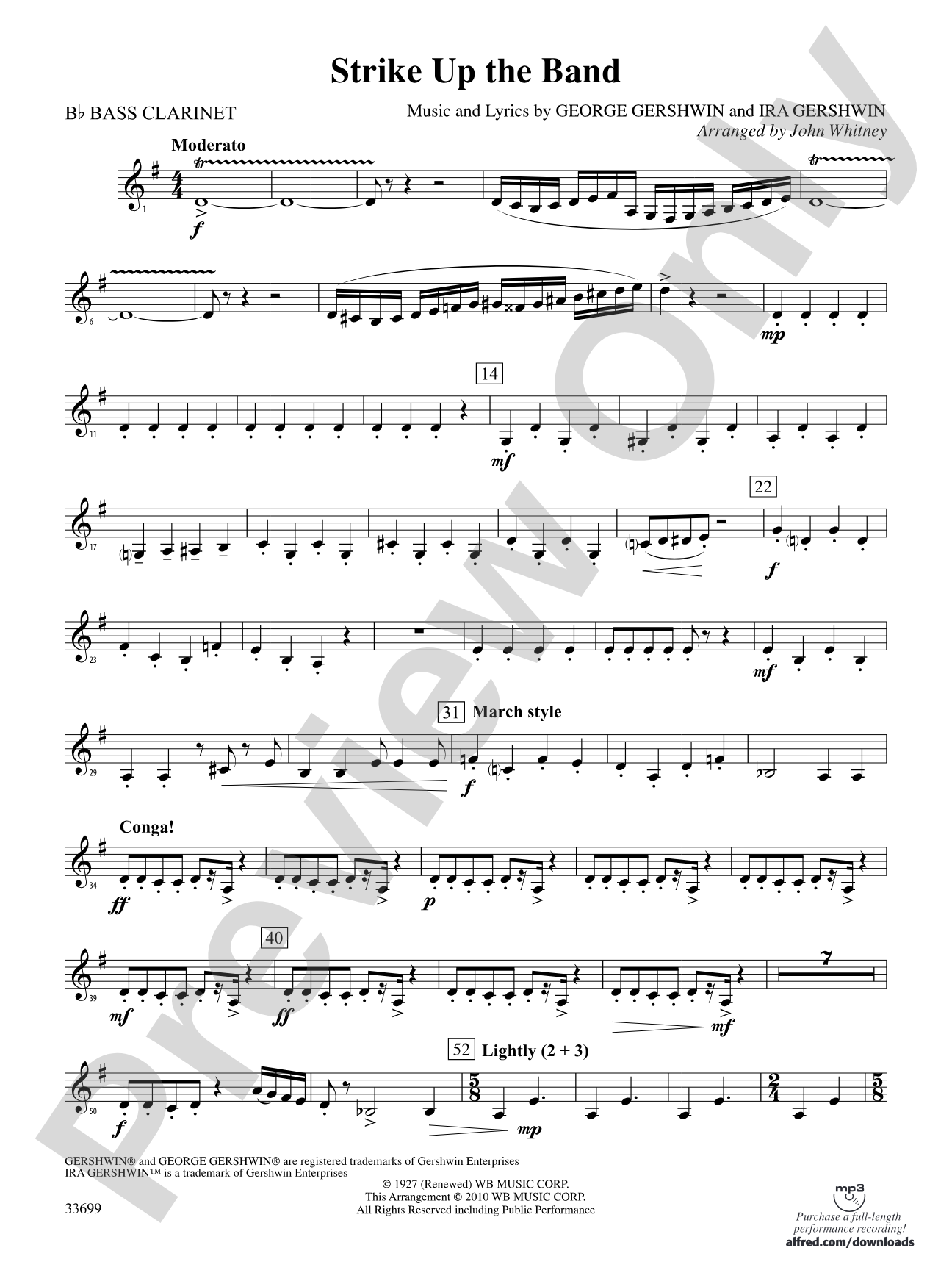 Strike Up the Band: B-flat Bass Clarinet
