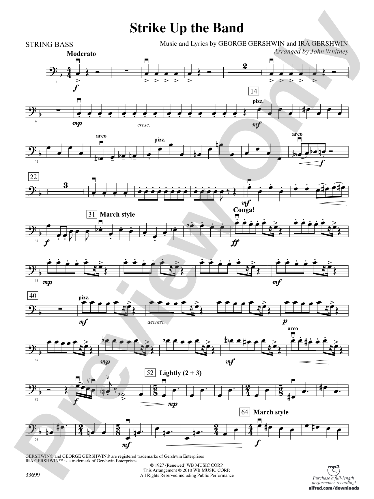 Strike Up the Band: String Bass