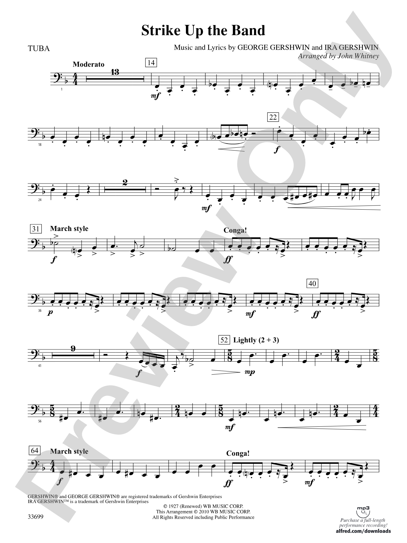 Strike Up the Band: Tuba