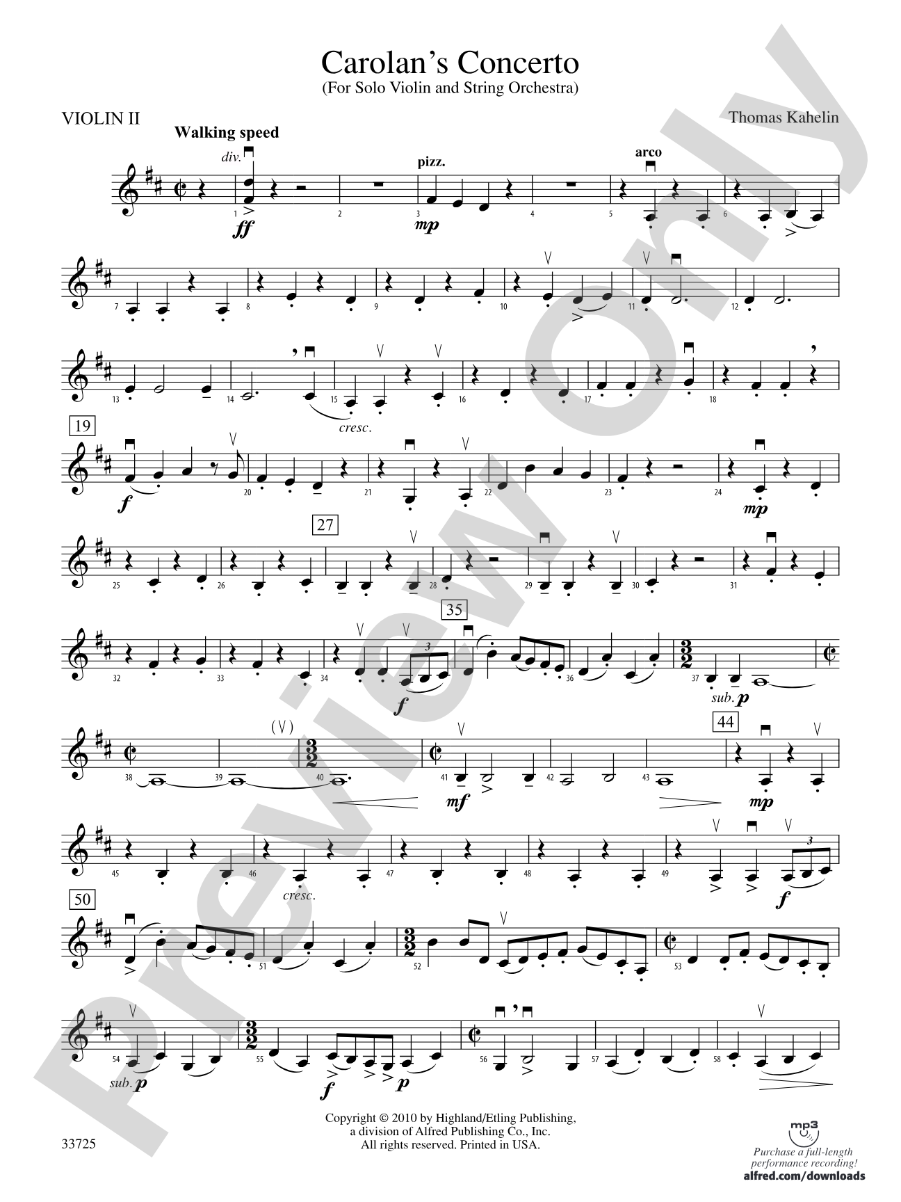 Carolan's Concerto: 2nd Violin