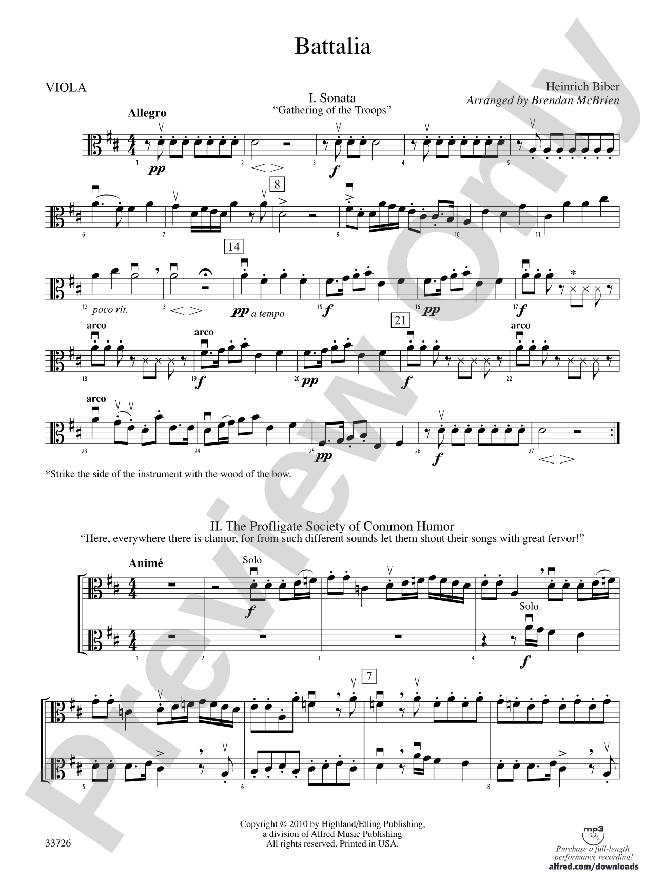 Battalia: Viola