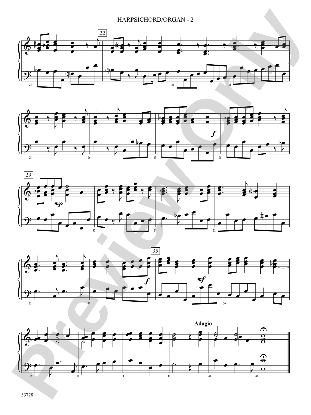 Two Pastoral Airs: Piano Accompaniment