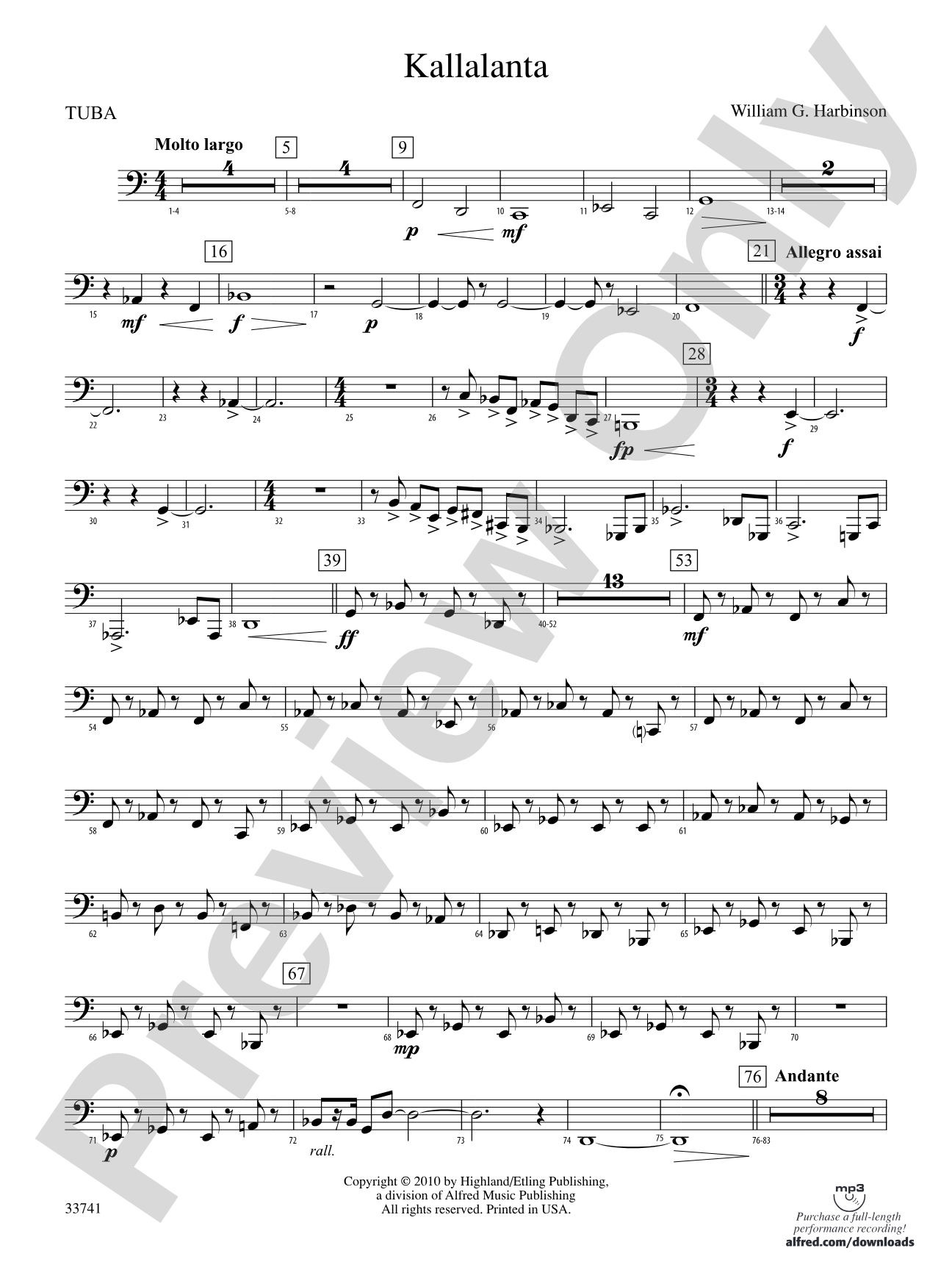 Kallalanta: Tuba