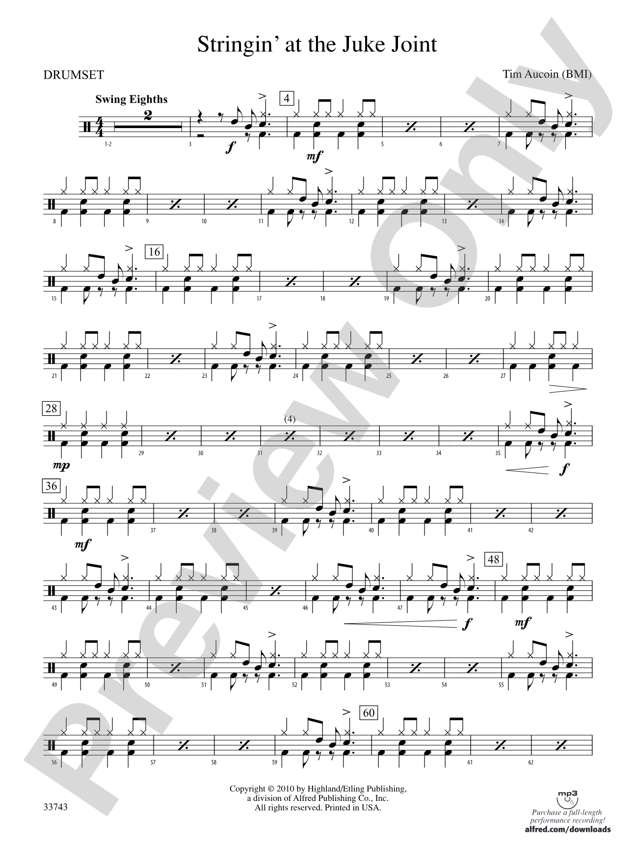 Stringin' at the Juke Joint: Drums