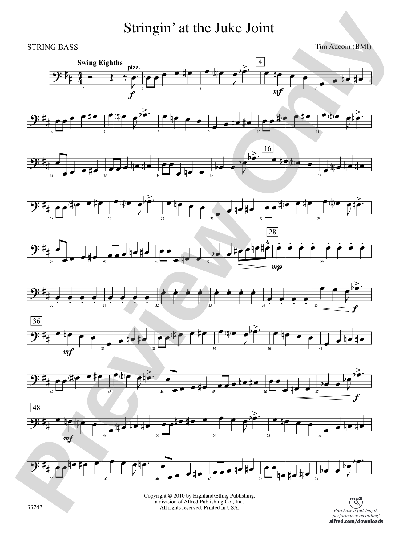Stringin' at the Juke Joint: String Bass