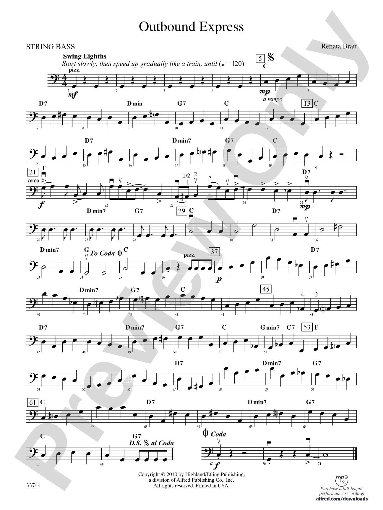 Outbound Express: String Bass