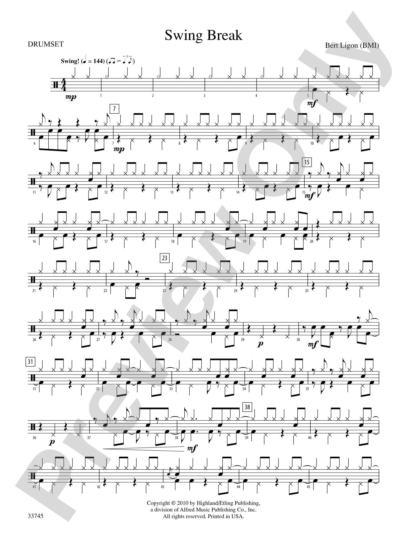 Swing Break: Drums