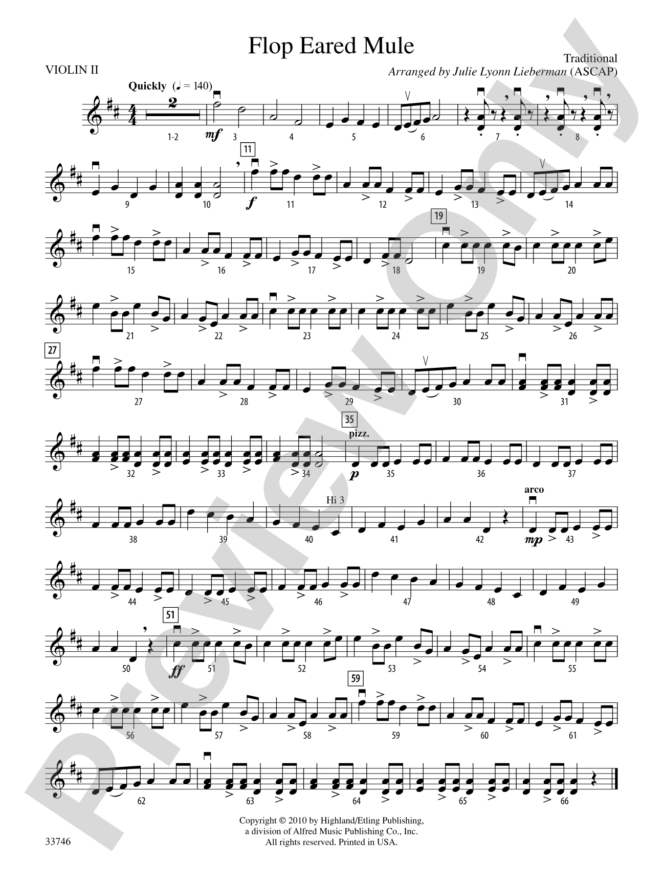 Flop Eared Mule: 2nd Violin