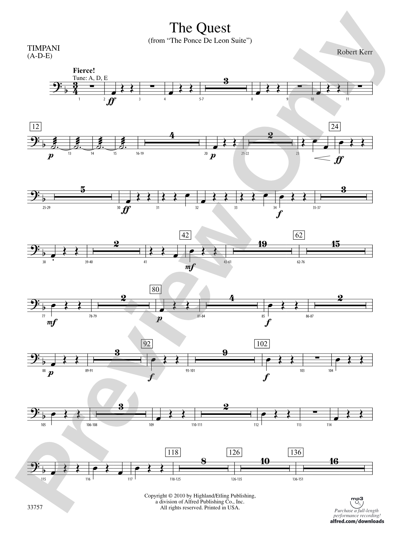 The Quest: Timpani