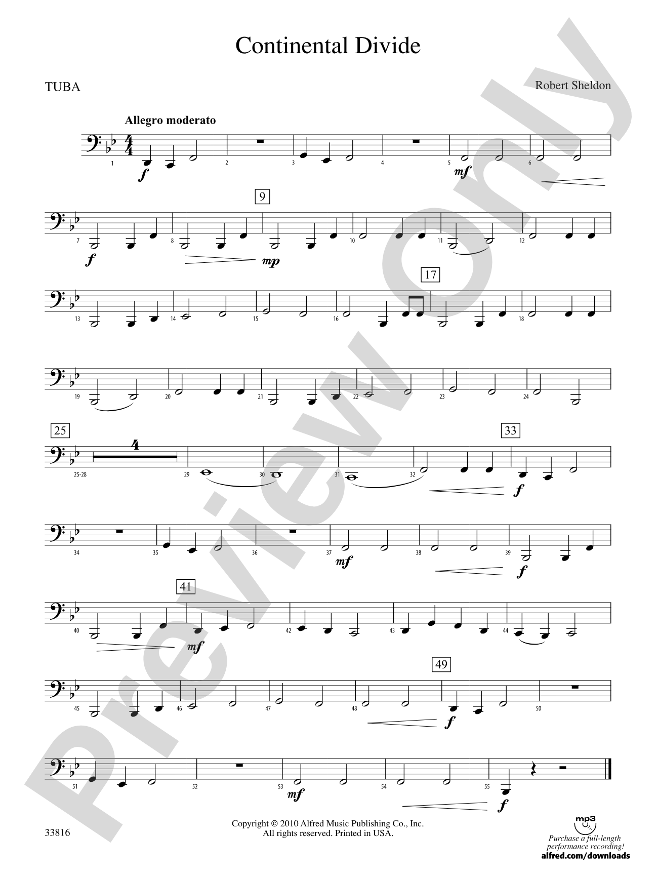 Continental Divide: Tuba