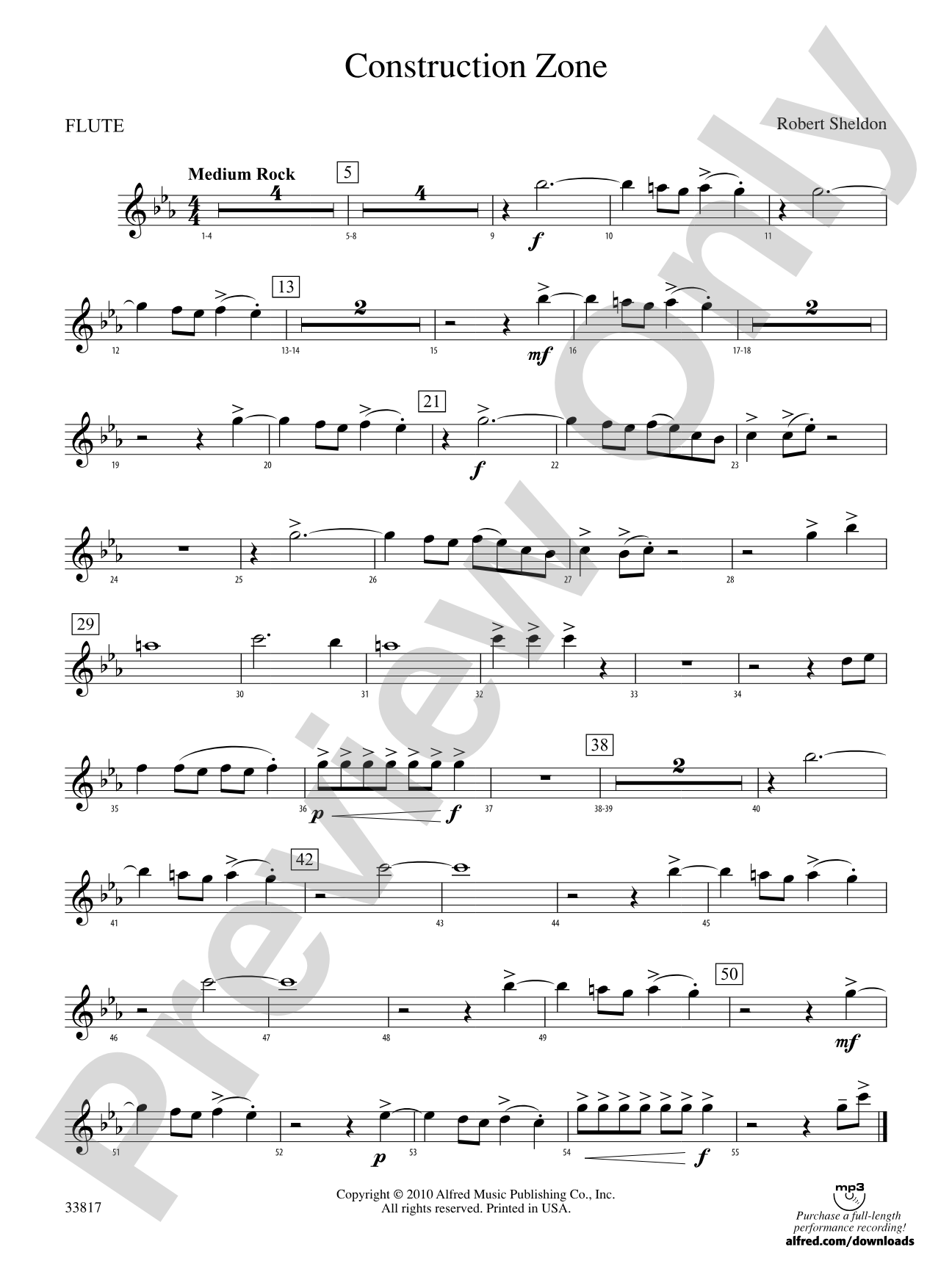 Construction Zone: Flute