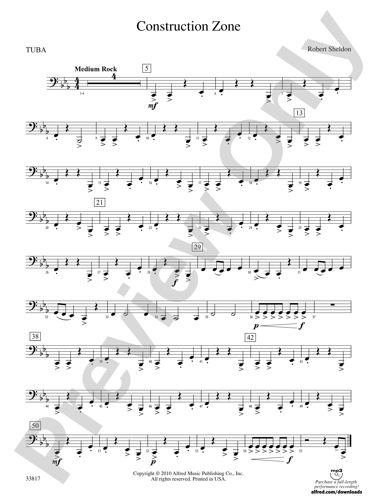 Construction Zone: Tuba