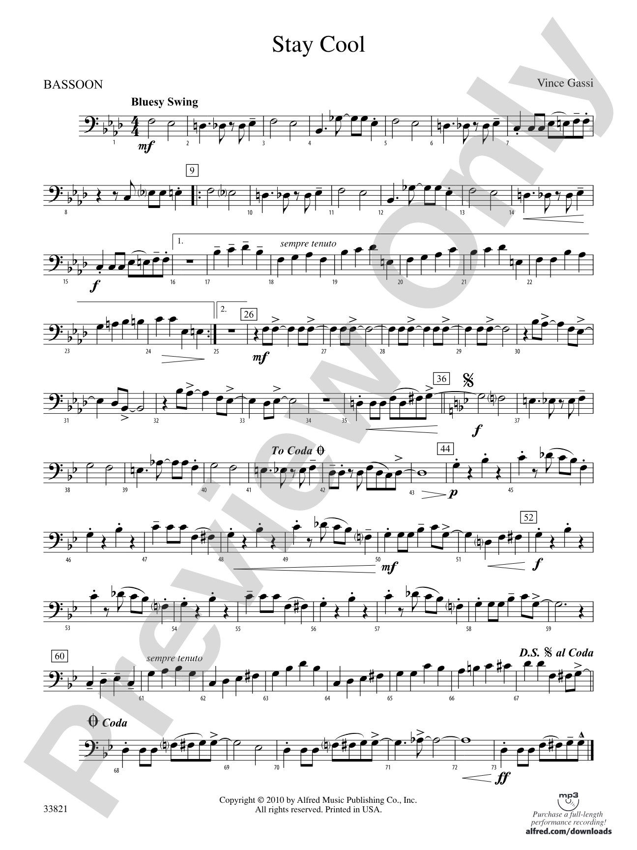 Stay Cool: Bassoon