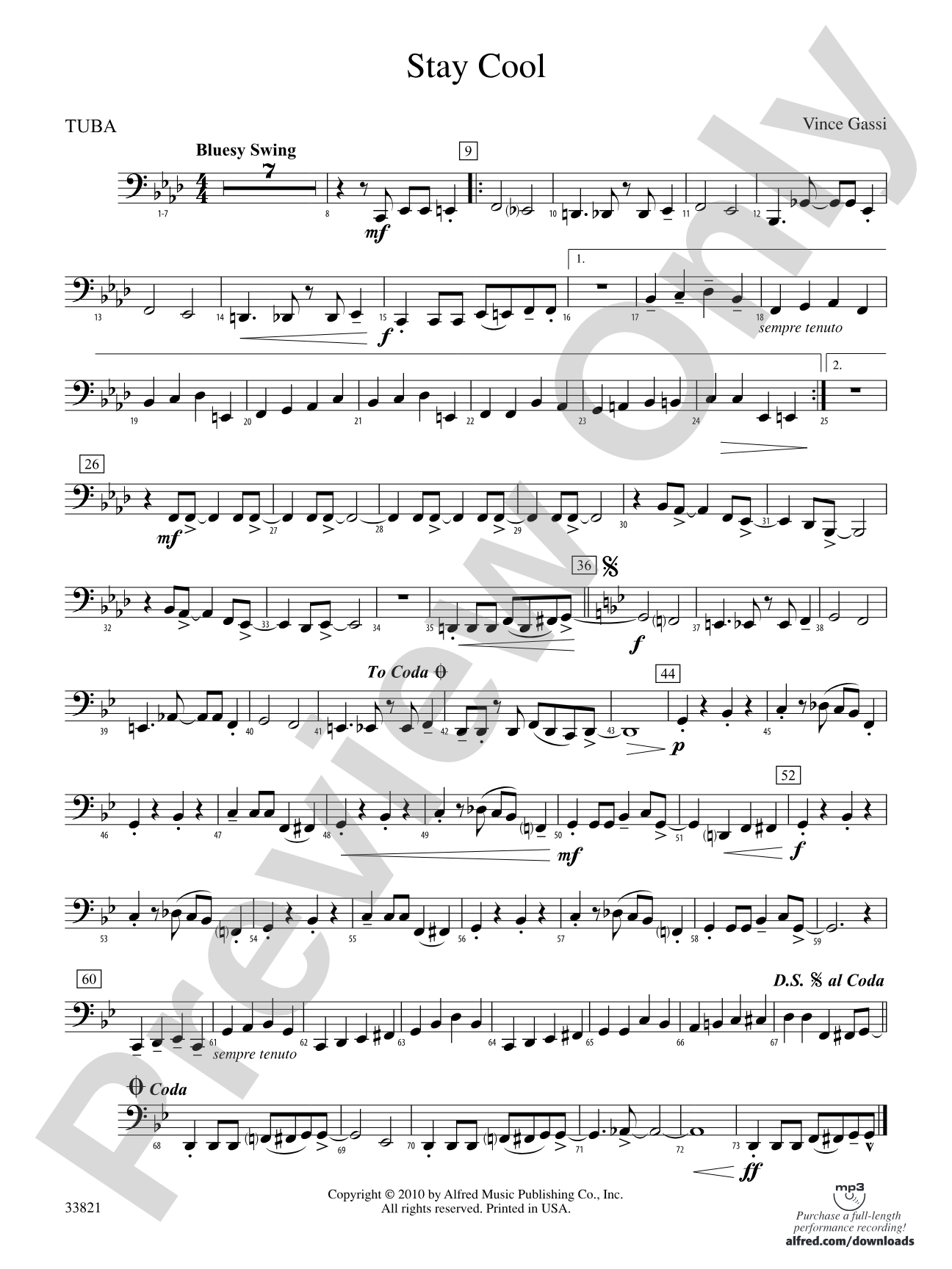 Stay Cool: Tuba