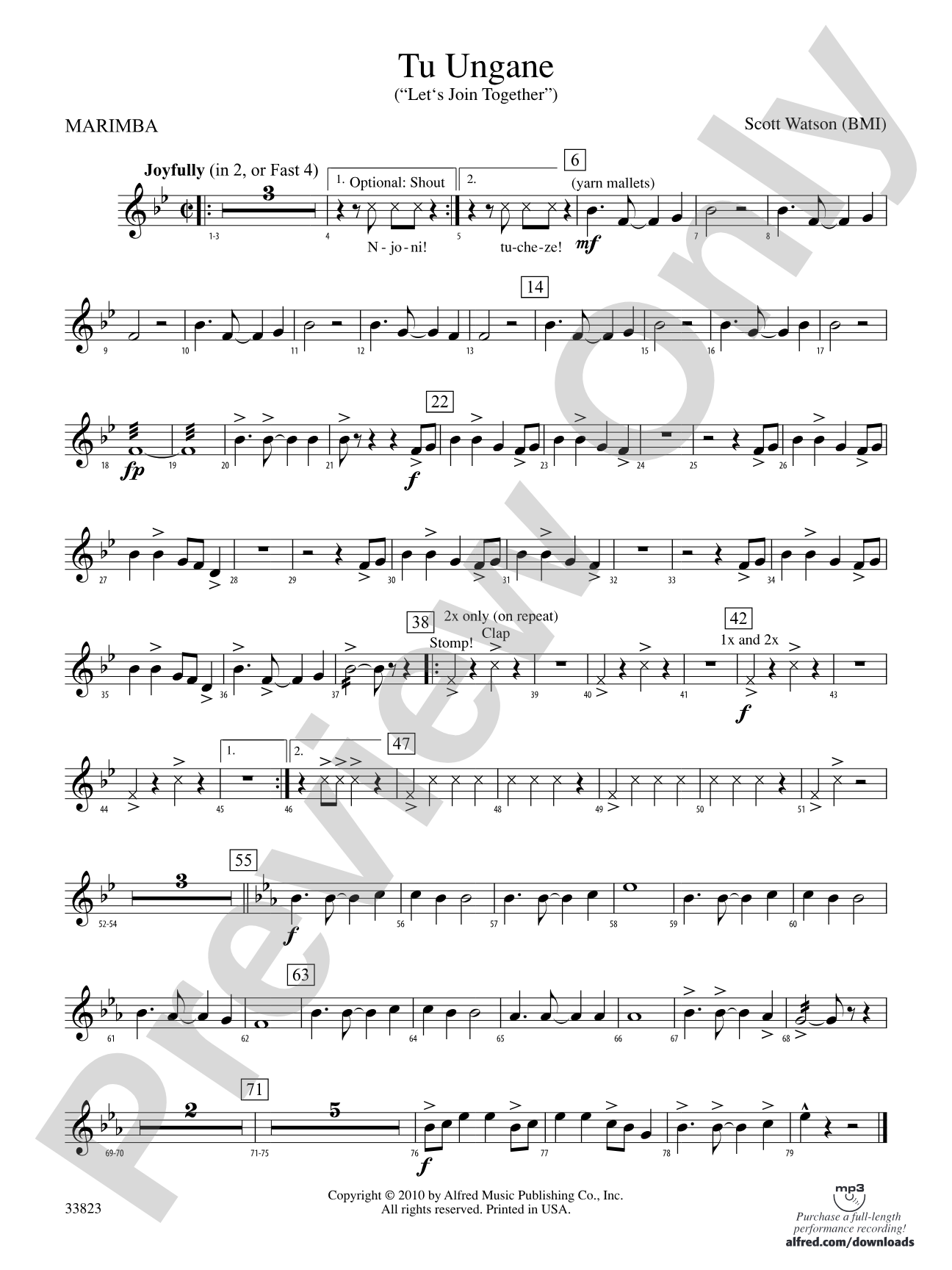 Tu Ungane: Mallets