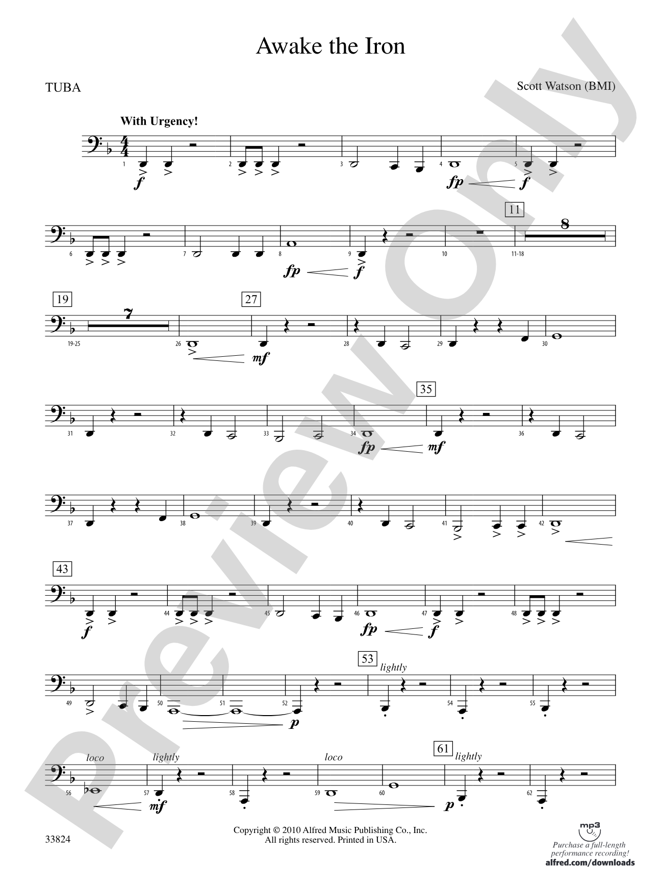 Awake the Iron: Tuba