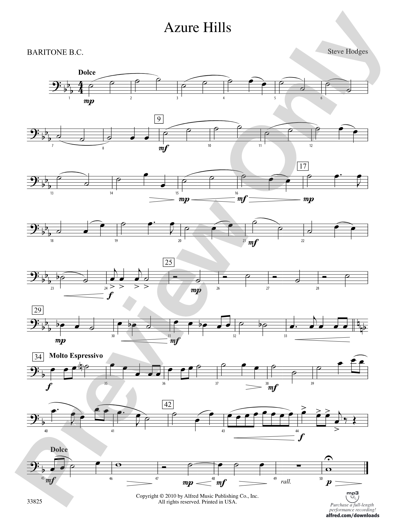 Azure Hills: Baritone B.C.