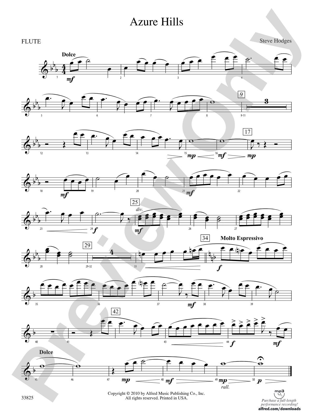 Azure Hills: Flute
