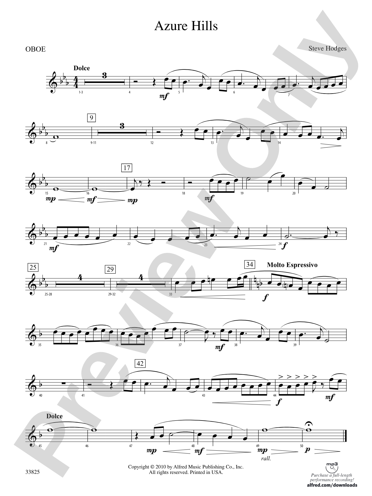 Azure Hills: Oboe