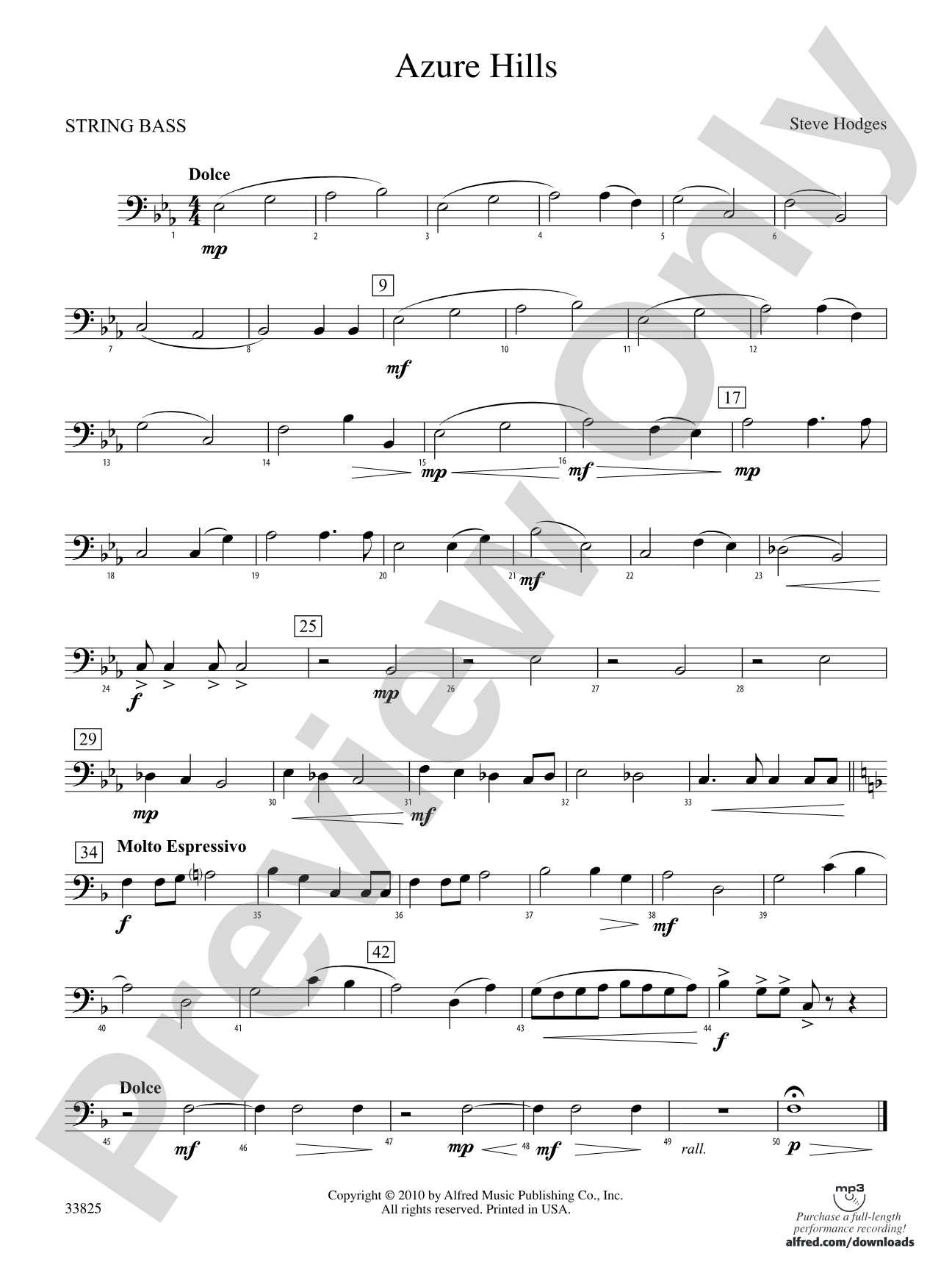 Azure Hills: (wp) String Bass