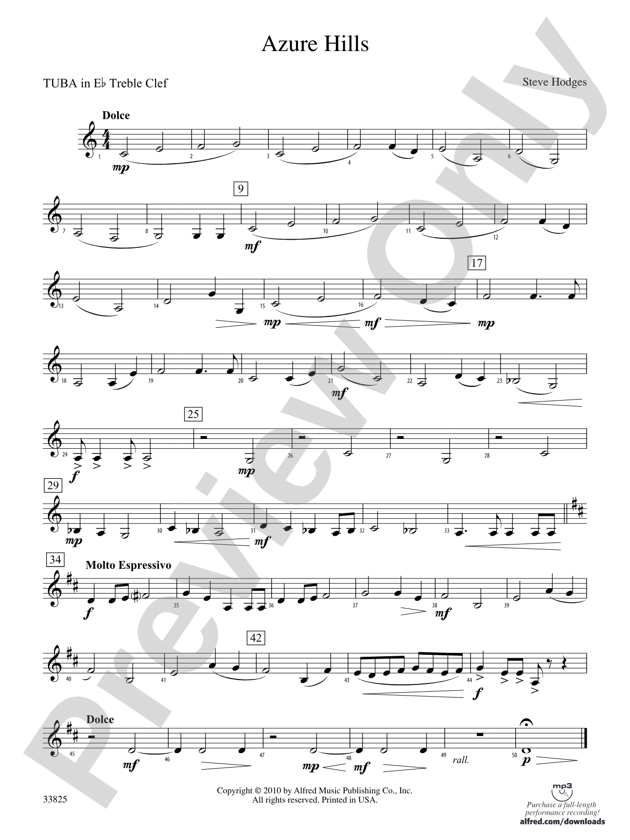 Azure Hills: (wp) E-flat Tuba T.C.