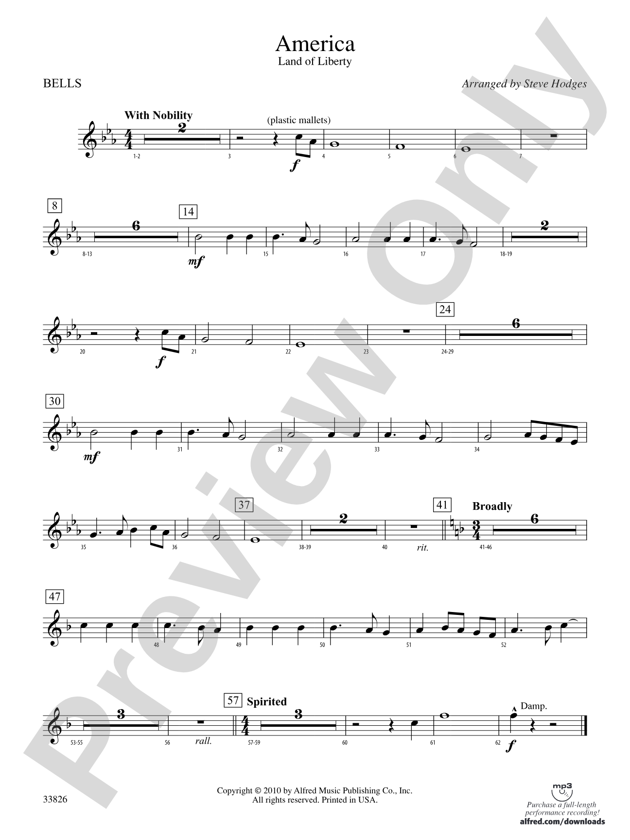 America - Land of Liberty: Bells