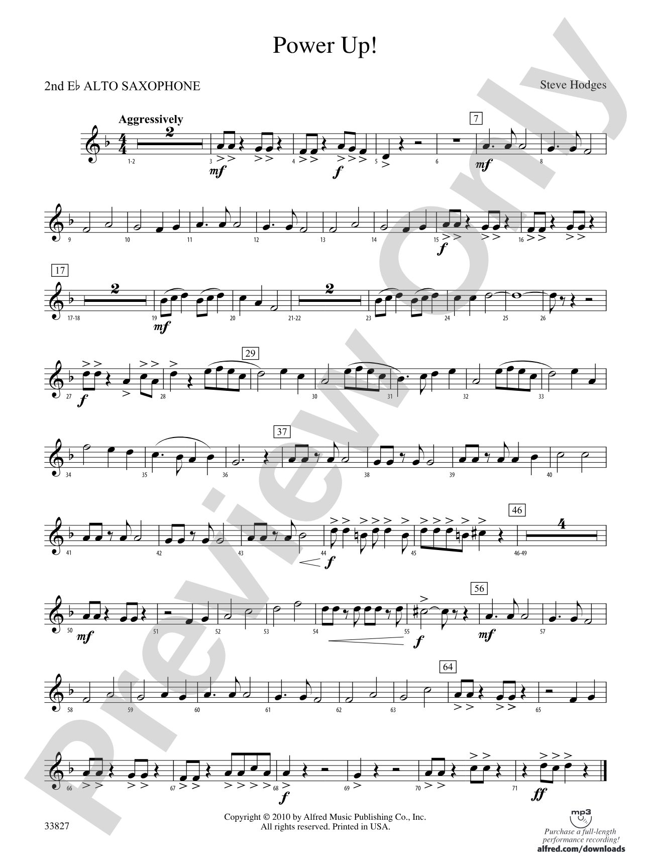 Power Up!: 2nd E-flat Alto Saxophone