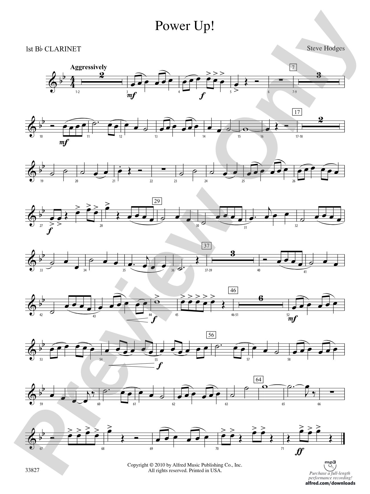 Power Up!: 1st B-flat Clarinet