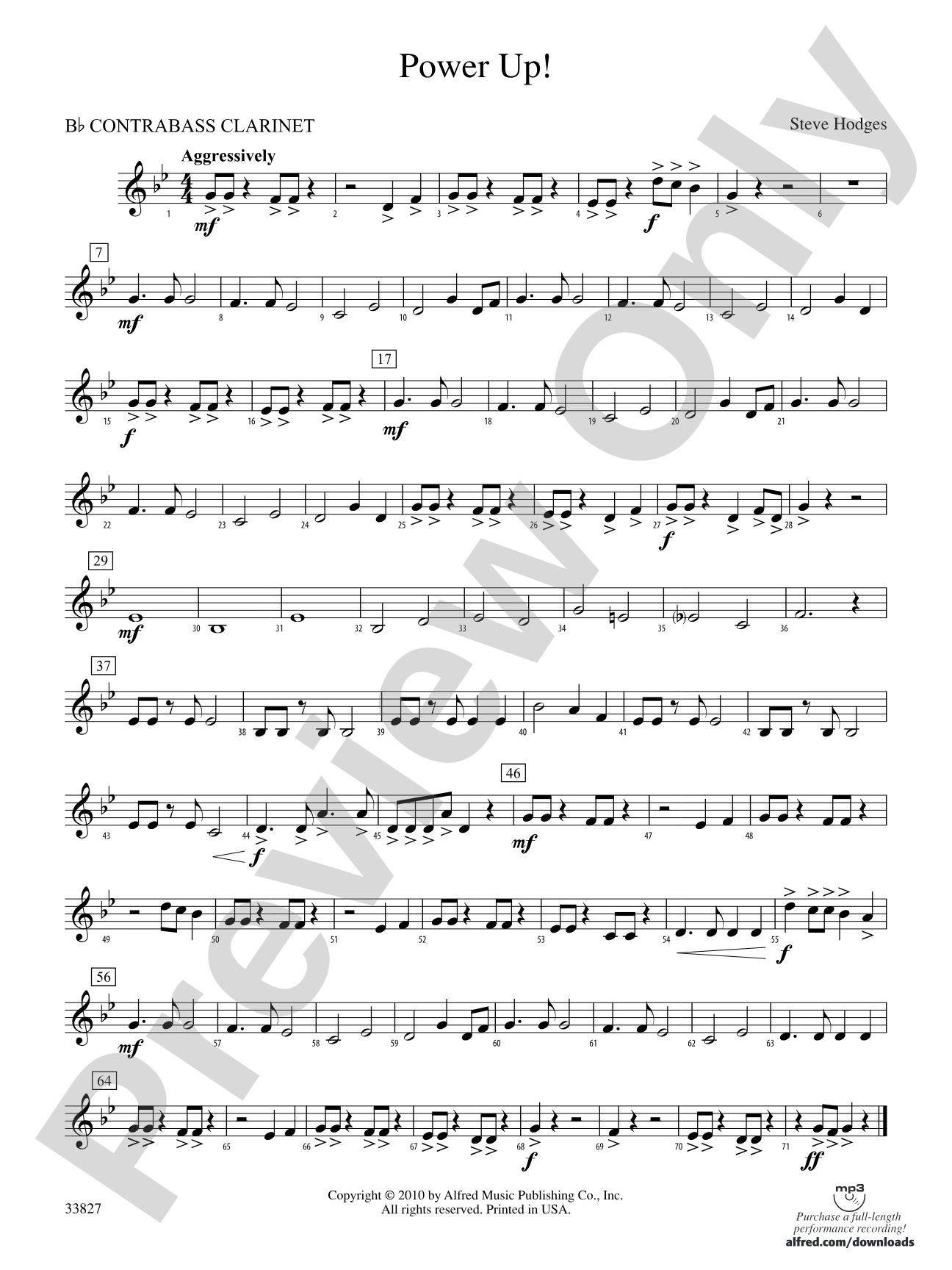 Power Up!: (wp) B-flat Contrabass Clarinet
