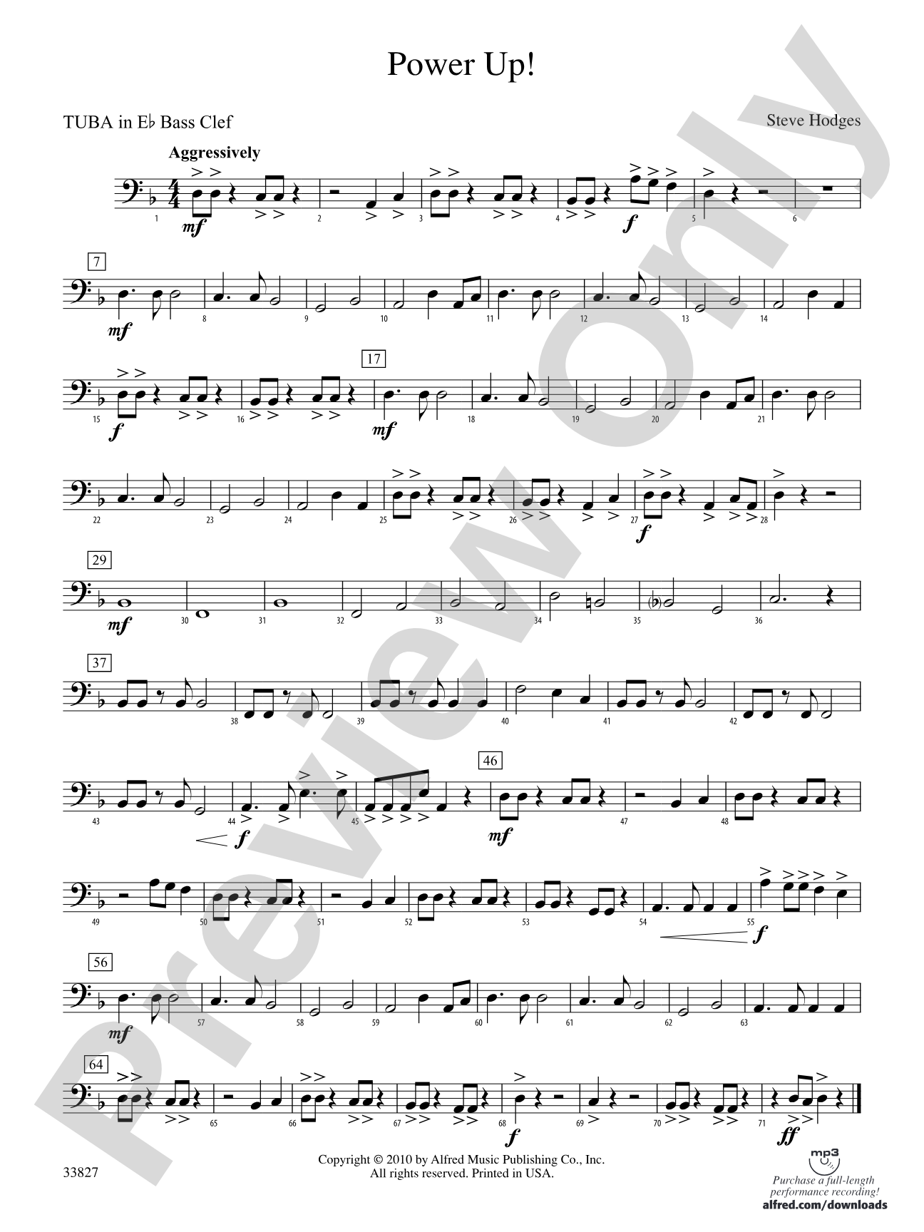Power Up!: (wp) E-flat Tuba B.C.
