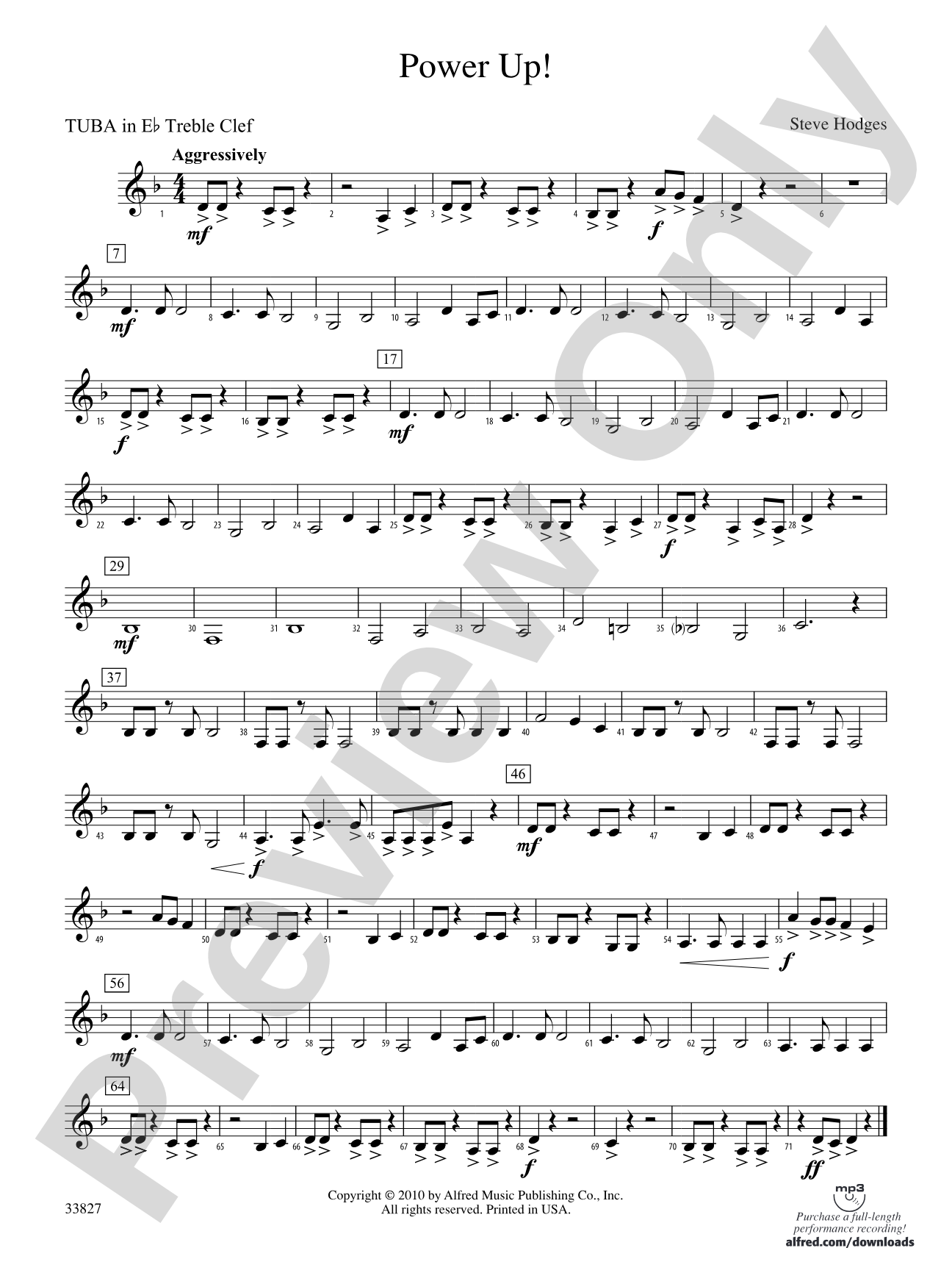 Power Up!: (wp) E-flat Tuba T.C.